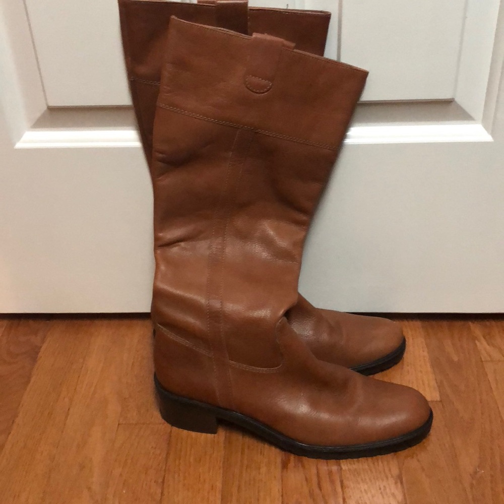 BANANA REPUBLIC BROWN LEATHER BOOTS